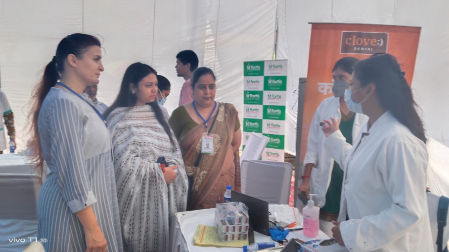 Health and Blood Donation Camp